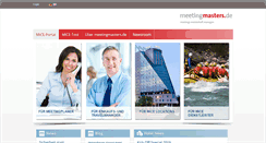 Desktop Screenshot of meetingmasters.de