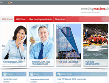 Tablet Screenshot of meetingmasters.de